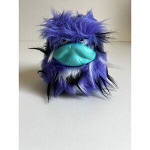 Grumblies Bolt Toy Skyrocket Interactive Plush Purple Black White Tested Works